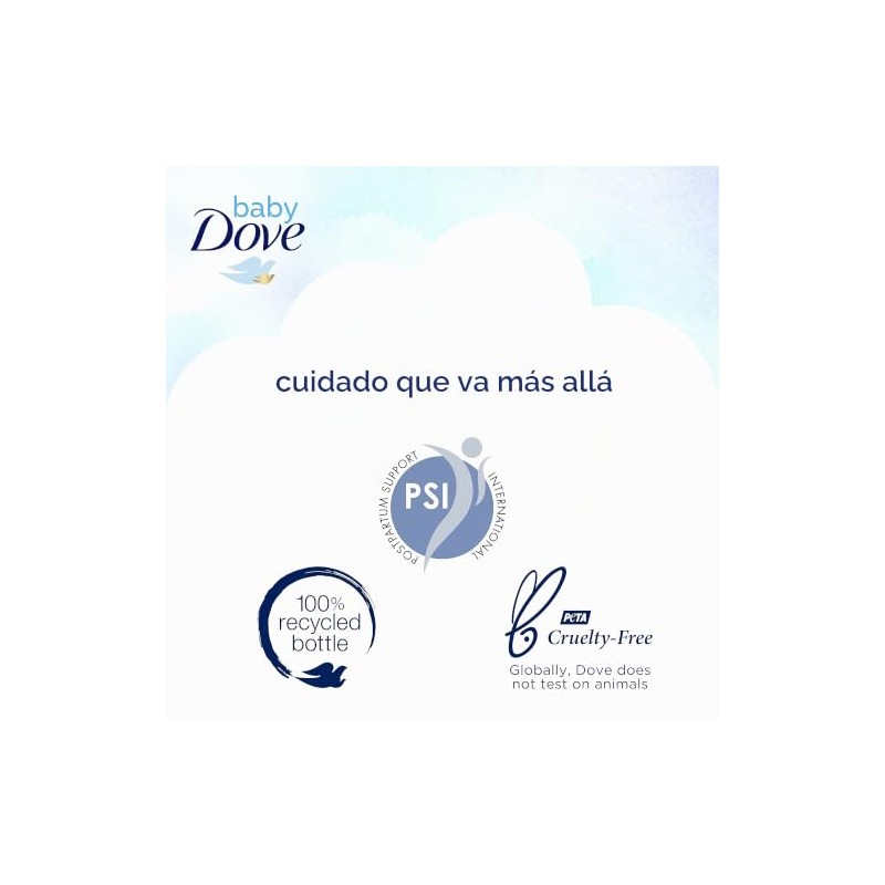 Baby Dove Testa ai piedi bambino Wash Rich Moisture 20