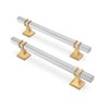 Lepatape 10 Pack 5 Inch Cabinet Pulls Brushed Nickel and