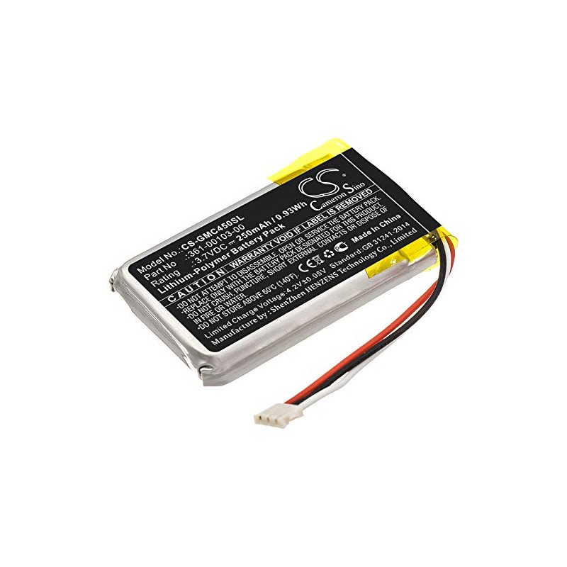 DRAWBELL Battery for G'armin DashCam 45,Dash Cam 45,Dash Cam 56,DashCam