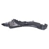 TRQ Front Right Inner Fender Liner Black Passenger Side Compatible