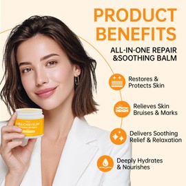 STILIP Helichrysum Balm with Frankincense Essential Oil – Natural Repair & Renewal Face Cream – Soothes Redness, Fades Scars & Smooths Fine Lines – Deep Moisturizing Anti-Aging Moisturizer_2oz.
