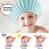 Shower Caps for Kids, KAMHBE Baby Shower Cap Shield Adjustable