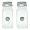 Golf Ball Salt and Pepper Glass Shakers Screw Top Cutlery