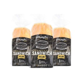 O'Dough Thins Gluten Free Sandwich Bread, Presliced Sandwich, 18 ounce [6 Packs]