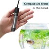 HITOP Mini Submersible Aquarium Heater - 50W Digital Heater for