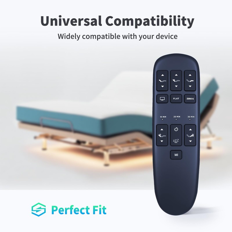 Snrigw Replacement Remote Control for Ergomotion/Sleep Science/Blissful Nights Q-Plus Compatible