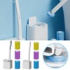 Disposable Toilet Brush Wand Kit