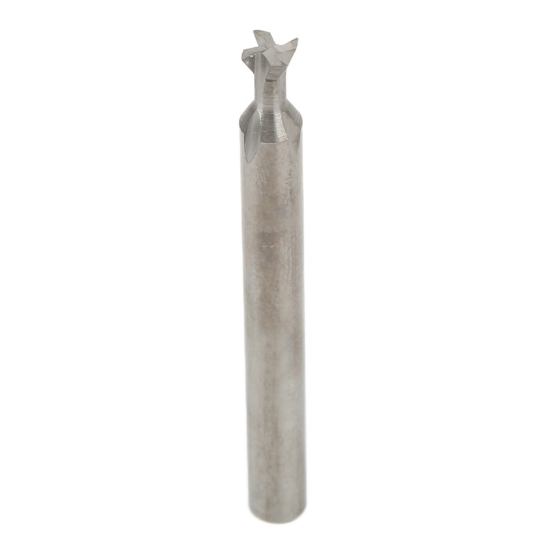 Dovetail End Mill Cutter High Hardness Alloy 5mm 4 Flutes
