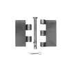 Ilyapa 2 Pack 4x4 Gate Hinges Heavy Duty Butt Hinge