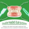 200 Pcs Portable Soft Silicone Interdental Floss Picks for Family