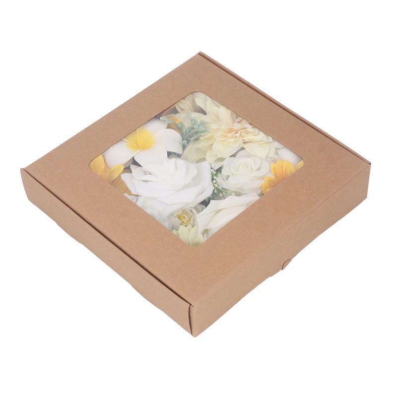 Artificial Flowers Combo Box Set Fake Flowers for DIY Wedding