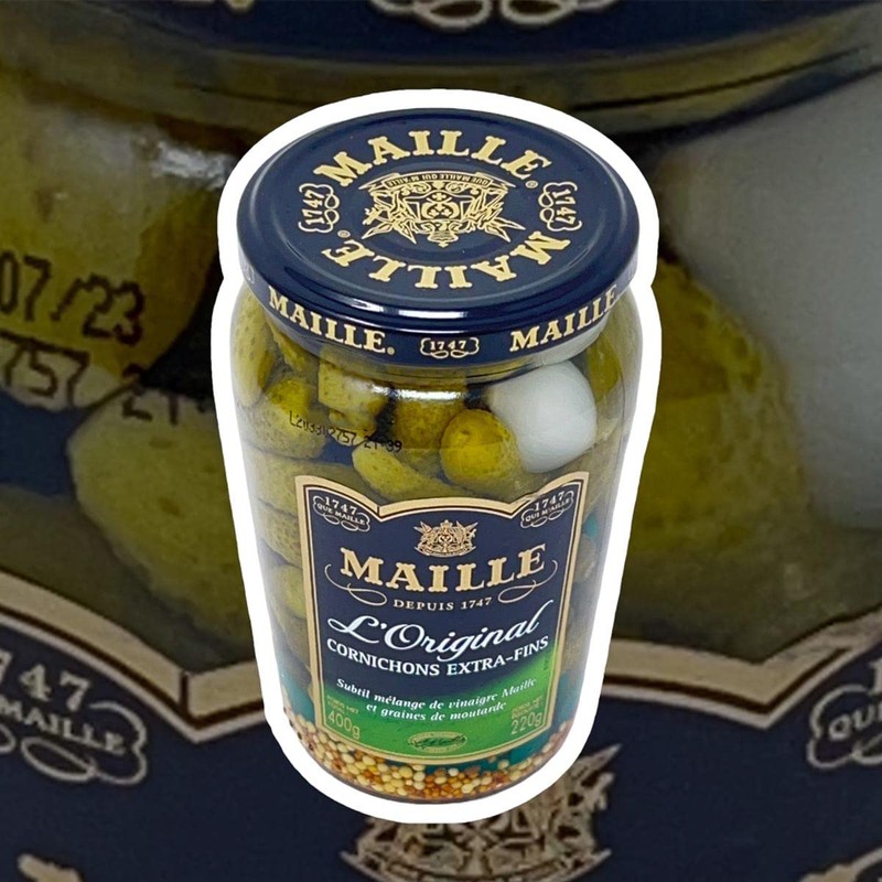 Mall mini cucumber gherkin extra fine 400 grams