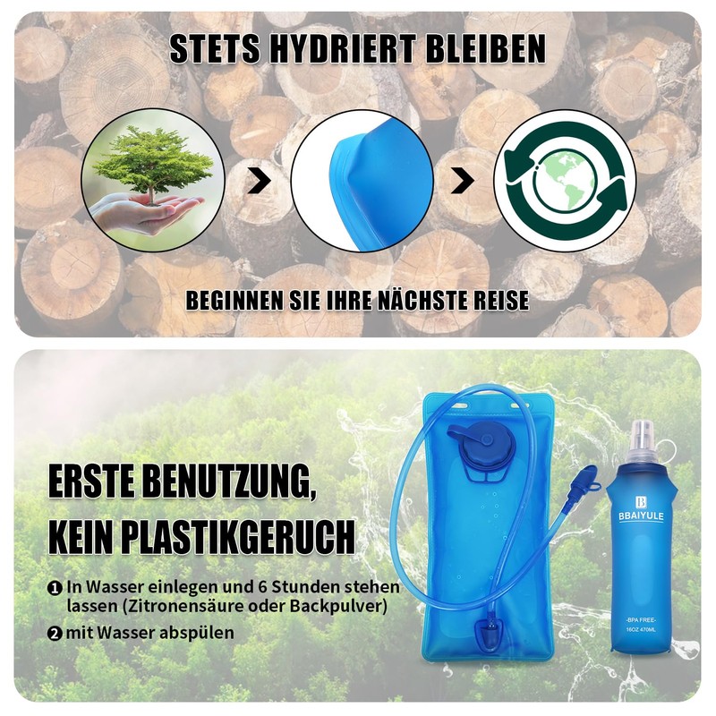 Running Vest for Men and Women, Ultralight Running Backpack with