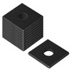10 Pack 2-1/2" Square Washer for 3/4" Bolt, Heavy Duty
