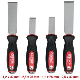 KS Tools 907.2210 STAINLESS STEEL Chisel scraper set, 4 pcs