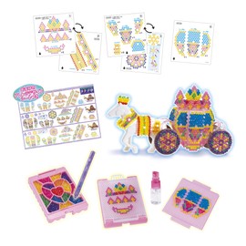 Aquabeads EPOCH All-in-One Set, 3D Royal Carriage Set, AQ-S76, ST Mark Certified, For Ages 6 and Up, Toy, Water Sticks, Making Toy, Water