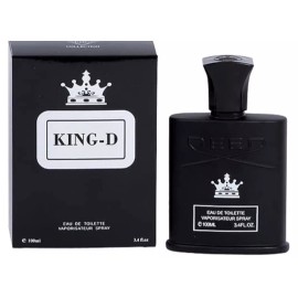 EBC COLLECTION KING D BLACK MEN'S COLOGNE EAU DE COLOGNE TOILETTE PARFUM PERFUME 3.4 OZ