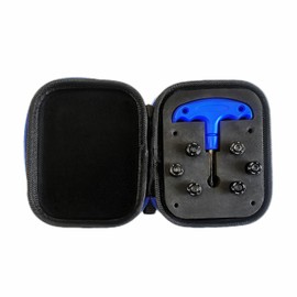 Qi35 Screwdriver Compatible Weights, 6-Piece Set, Tailor-made, Qi35, LS Driver-Compatible, Weight Wrench Included, Cover Included