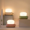 LED Bread Emotion Machine Night Light Eye Protection Portable Imitation