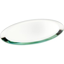Plymor Oval 5mm Beveled Glass Mirror, 4 inch x 6 inch (Pack of 2)
