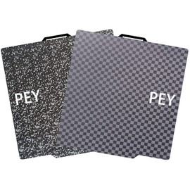 Build Plate for Bambu Lab P1S/X1C/X1/X1E/P1P/A1: Smooth PEI H1H Carbon PET PEO PEY Sheet Bed Plate P1S Build Plate for 3D Printing Hobbyist, 257 X 257mm (PEY-Dot + PEY-Square Grid)