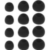 12 Pcs Silicone Buds Ear Tips S/M/L Sizes Earbuds Soft