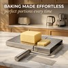 Cheese Slicer Board with Wire, Stainless Steel Cheese Cutter with