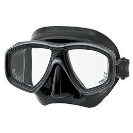 Tusa CEOS Scuba Diving Mask M-212QB-BK - Black