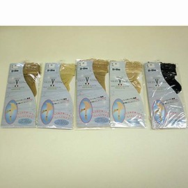 Socks Women's 30 Denier Equivalent Lace Short Stockings 22-25 cm For Discount 10 Pairs