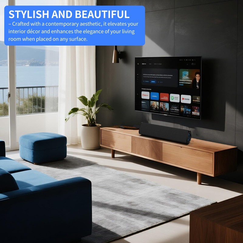 Jierben Sound Bar, Surround Sound System for TV –2.1 Sound