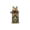 MLHpeak V-Type Groove Wheel, Heavy Duty Rigid Caster with Bracket,