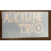 aest-x decals Alkaline Trio EP White Logo Vinyl Decal Sticker