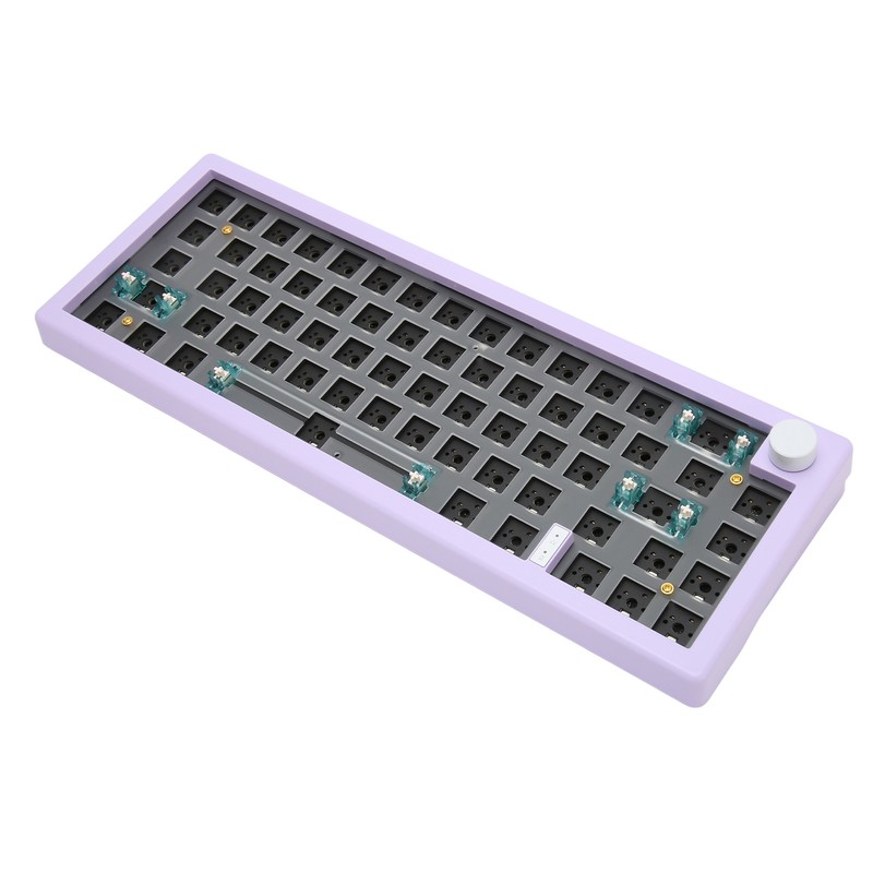 67 Keys DIY Mechanical Keyboard Kit with RGB Knob Wireless