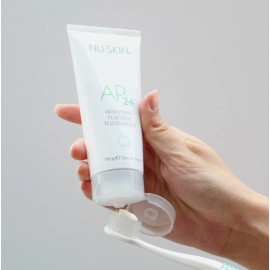 Nuskin 4 Tubes Nu Skin Nuskin AP 24 Whitening Fluoride Toothpaste, 4 oz, FREE Shipping