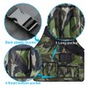 MultiFunction BBQ Apron Waterproof Dirt Resistant Cooking Apron with MultiPocket