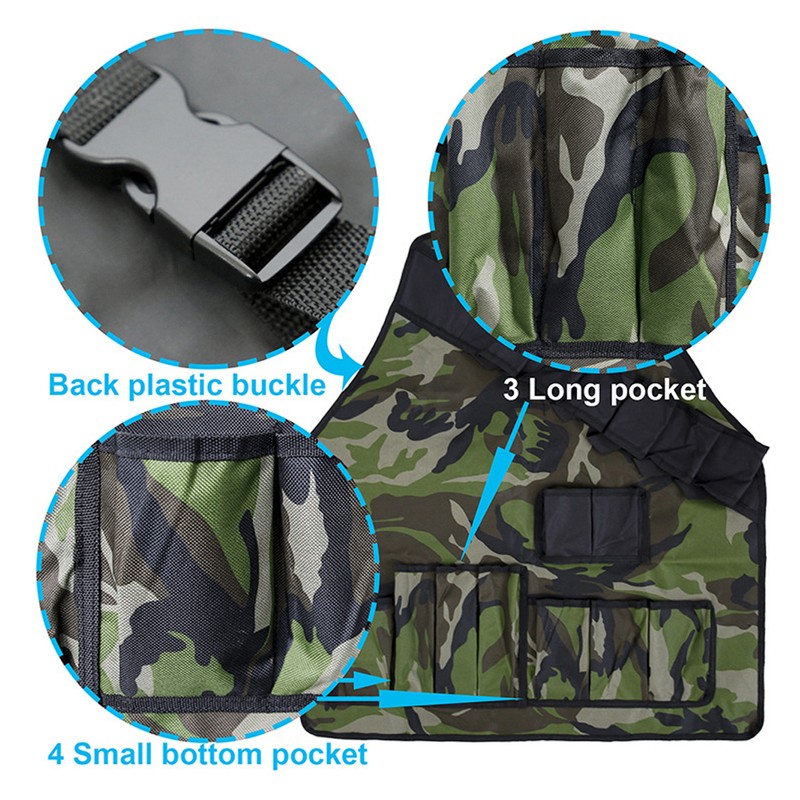 MultiFunction BBQ Apron Waterproof Dirt Resistant Cooking Apron with MultiPocket
