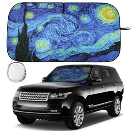 Windshield Sun Shade - Car Sun Shade Windshield, Reflector Sunshade Offers Ultimate Sun Protection for Hatchback, Truck, SUV, MPV