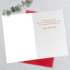 HEJOYN Mother's Day Card, Mother's Day Gifts for Mom, Humorous Mothers Day Card from Daughter or Son, Mothers Day Gifts, Mom Greeting Cards with Envelope