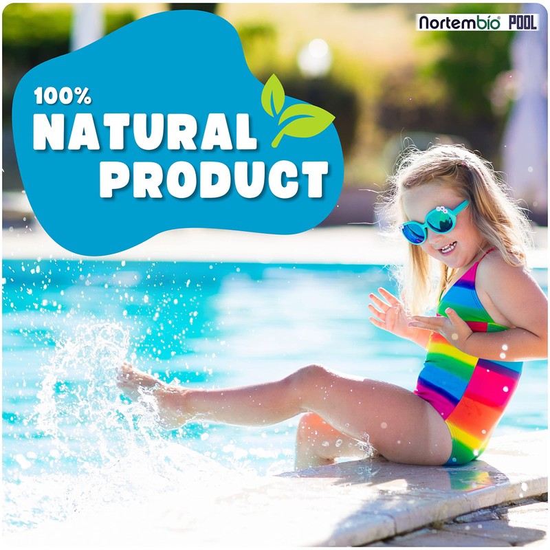 Nortembio Concentrated Natural Flocculant, 8 Weeks. Turbidity Remover for Small