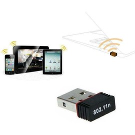 Wi-Fi Dongle, Mini Compact Design 150Mbps High Speed Wireless Network USB 2.0 Wifi Adapter, Faster transmission High Gain 802.11n Internet USB Wifi Dongle Adapter for PC Desktop Laptop Windows