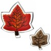 Leaf Shaped Cookie Cutters Set of 2 pcs, Stainless Steel