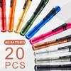 Hortsun 20 Pcs Mini Pen Light Flashlights Pocket Flashlights Pen