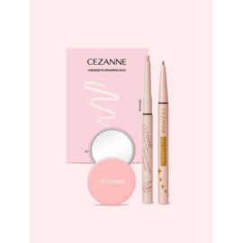 Cezanne [Cezanne] Aegyo Sal Drawing Duo Set (Concealer Pencil + Gel Eyeliner) / [세잔느] 애교살 드로잉 듀오 세트(컨실러펜슬+젤 아이라이너)