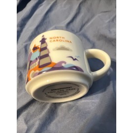 Starbucks North Carolina BEEN THERE 2 Oz Espresso Mug Christmas Ornament 2018