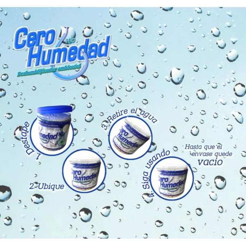 cero hum 10 Bote De 180 Gr Absorbe Olores Humedad