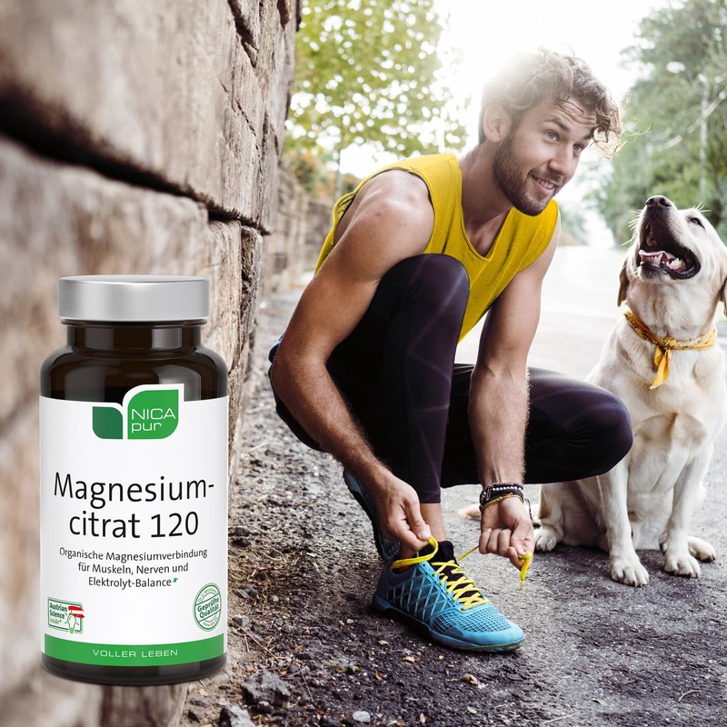 Nicapur Magnesiumcitrat 120 - 60 Kapseln mit je 120 mg