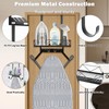 Siyzda Ironing Board Hanger, Metal Over The Door or Wall