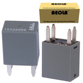 Aeola (Pack of 4) 15328866 or 8866 Multi-Purpose Relay for GM GMC Buick Chevry Ac Compressor Clutch Relay 4 Pins 12 VDC 20A