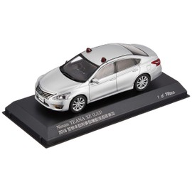 RAI'S 1/43 Nissan Tiana XE (L33) 2016 Police Headquarters Mobile Investigation Forces Vehicle (2 Light Specifications/Silver) Finished Product