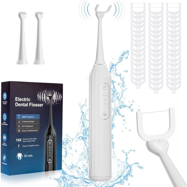 Smility 3 in 1 Electric Flosser with 3 Modes Power